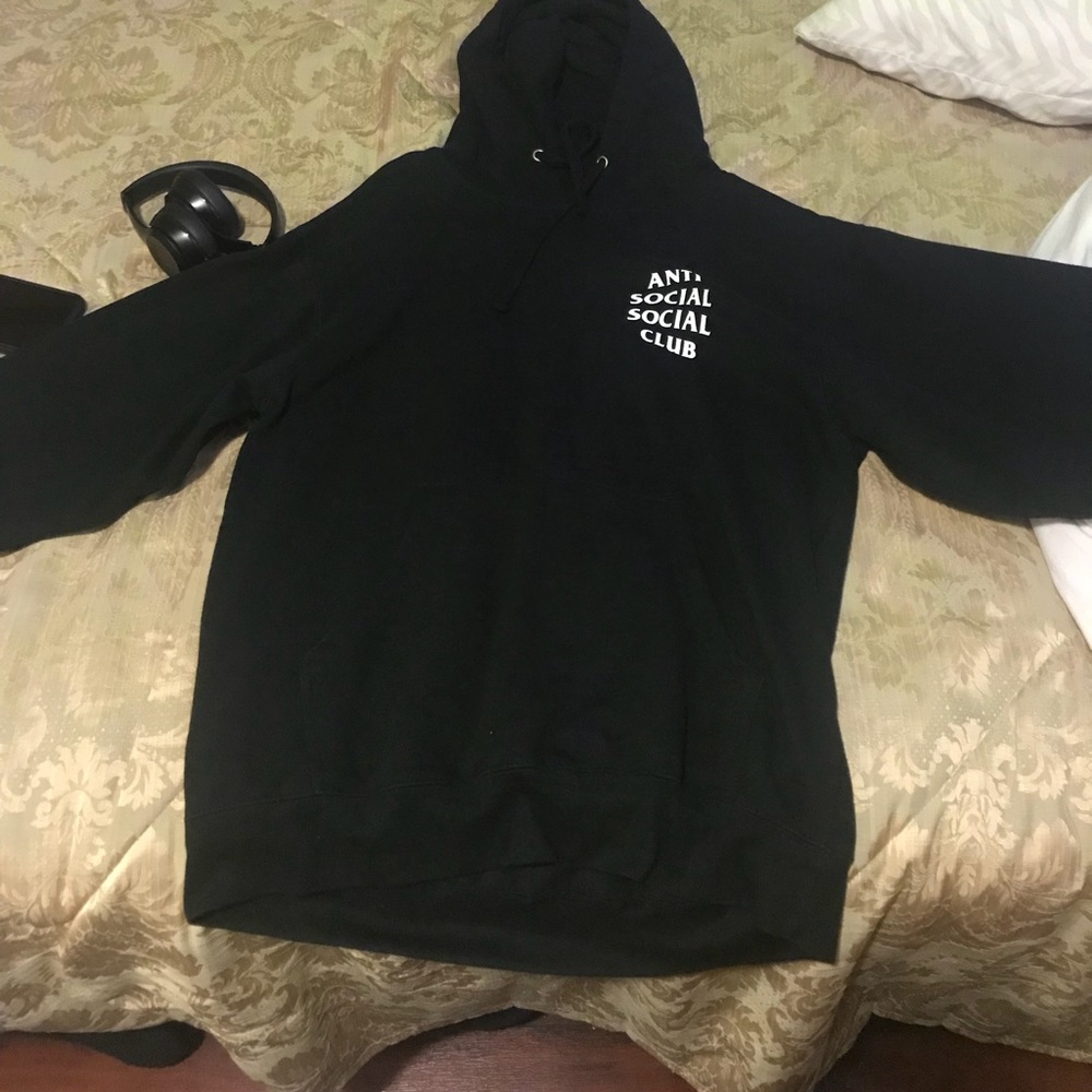small anti social social club mind games hoodie